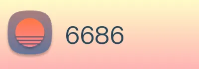 6686 logo